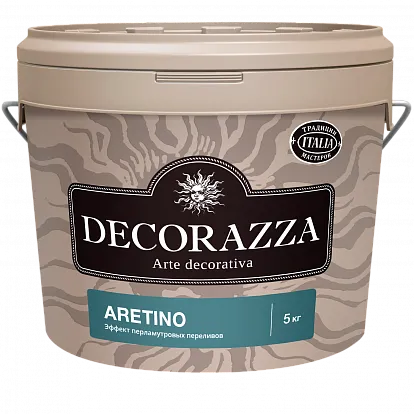 Декоративная штукатурка Decorazza Декоративная краска Aretino 5 л
