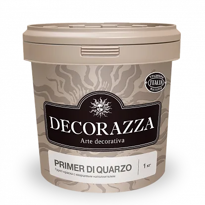 Декоративная штукатурка Decorazza Укрывающий кварцевый грунт Primer di Quarzo 1,5 кг